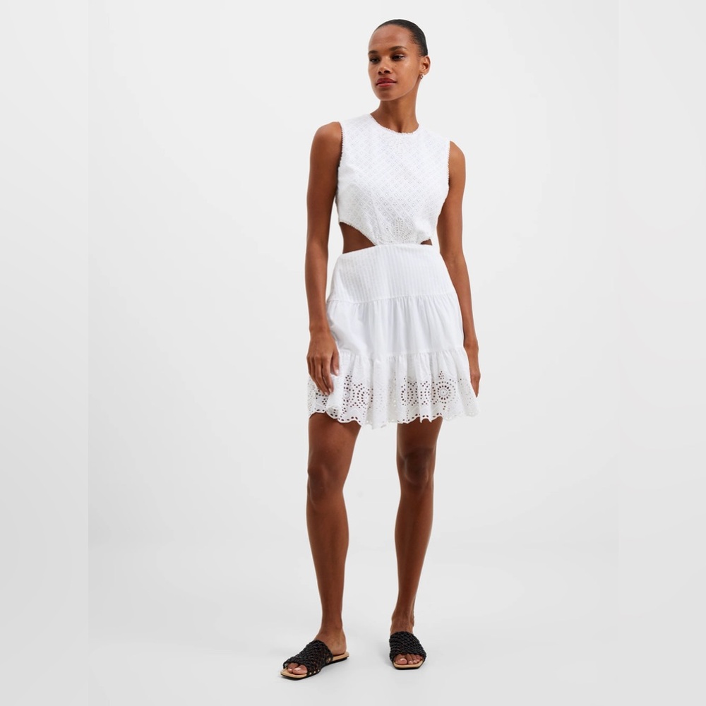 NWT FCUK broderie sun dress, size 4